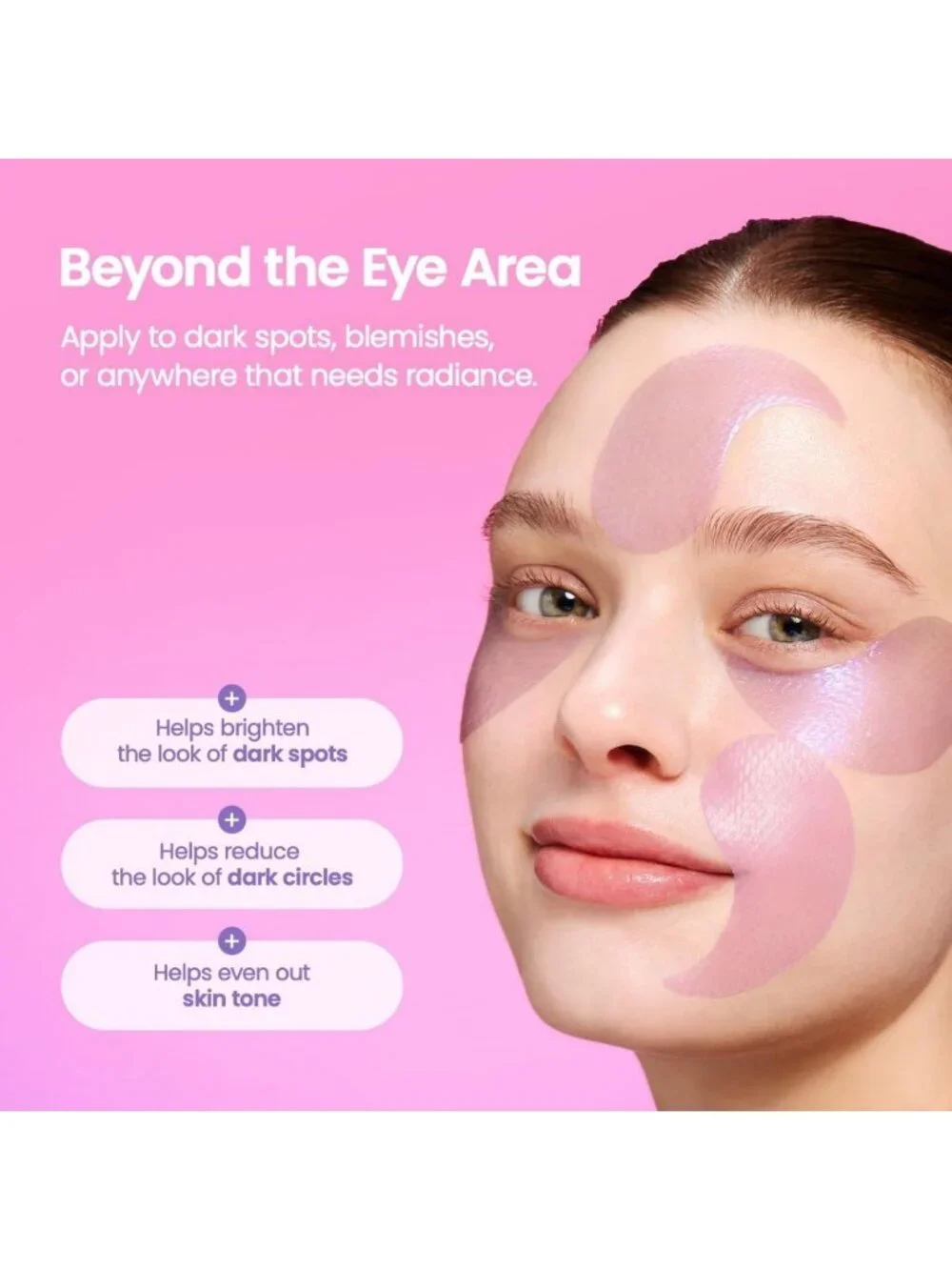 Hydrogel Eye Patches for Dark Circles & Puffiness - Caviar Infused, 60 Count